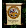 Army Scroll Ornament Army Scroll Ornament
